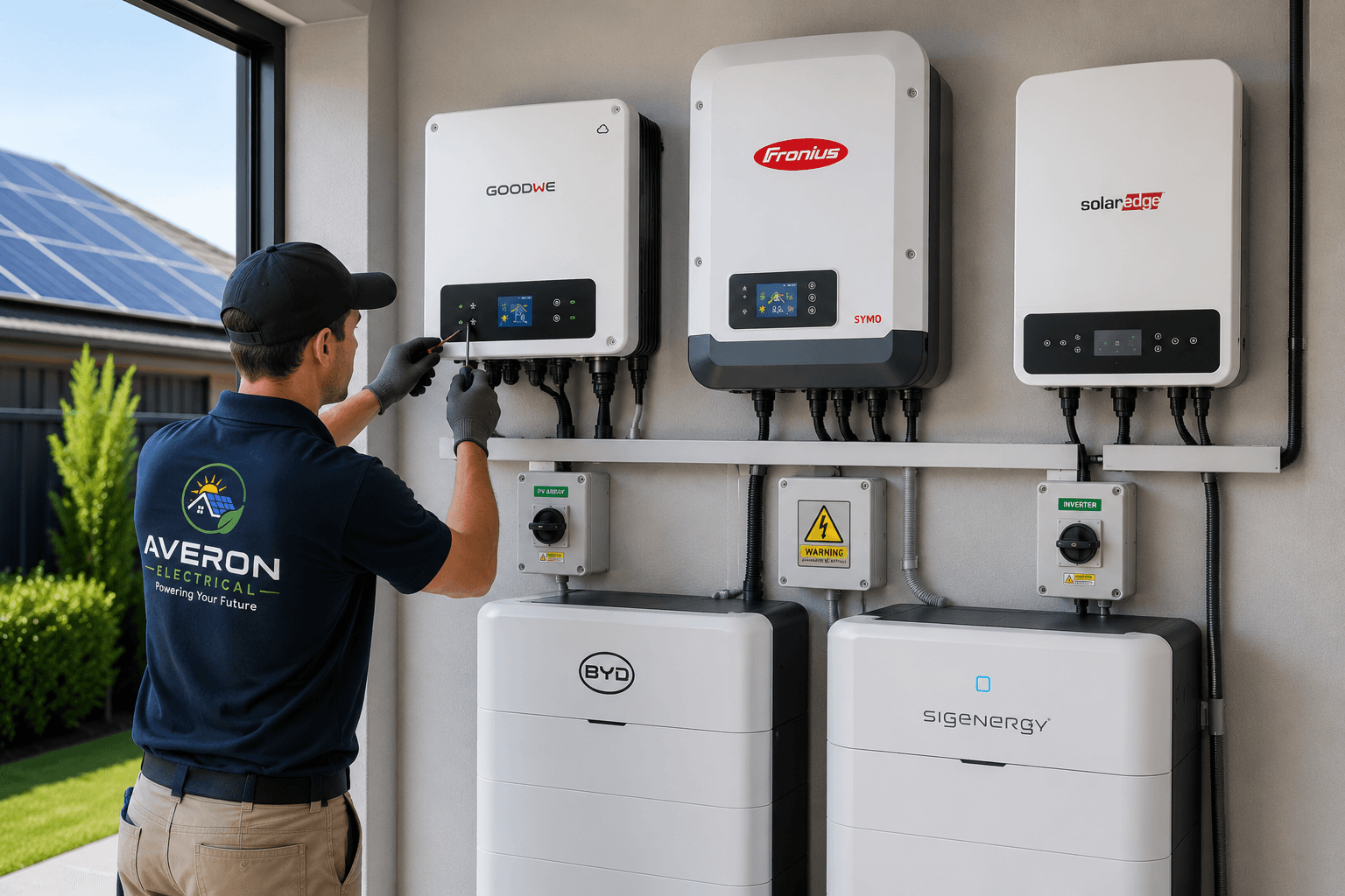 Professional solar inverter installation in South Australia